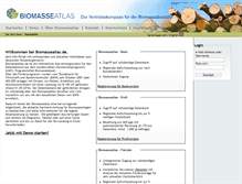Tablet Screenshot of biomasseatlas.de